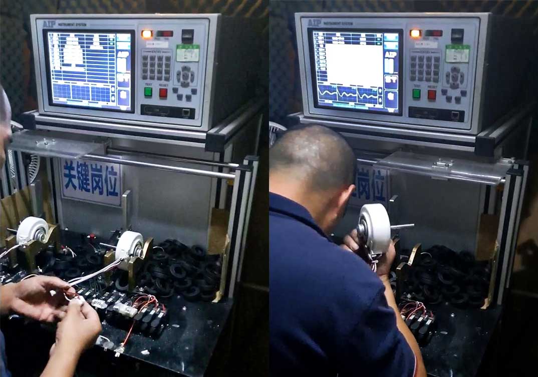 無刷電機(jī)測(cè)試儀應(yīng)用現(xiàn)場(chǎng)